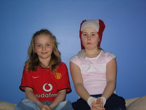 Arna Hr�nn og Kolbr�n Dr�fn