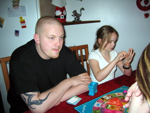 Hjalti Brynjar og Arna Hr�nn, l�ka ni�ursokkin � spili�