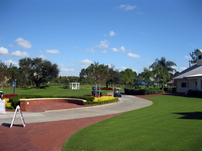 �a� er �neitanlega fallegt � Celebration golfvellinum