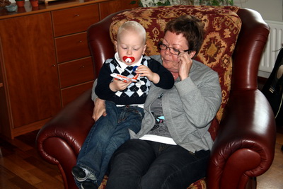 Me� Lilju a� sko�a flugv�l