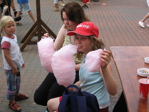 Candyfloss er alltaf gott