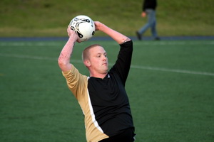 Langt innkast � uppsiglingu