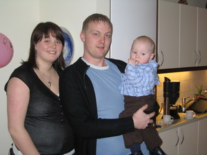 S�d�s og Hjalti Brynjar me� Einar �la �rsgamlan