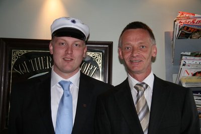 Fe�gar � �tskriftarveislu Hjalta Brynjars