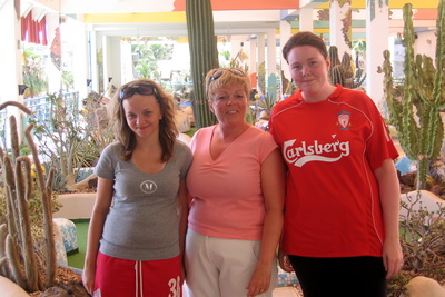 Eftir vel heppna� p�ttm�t � Tenerife