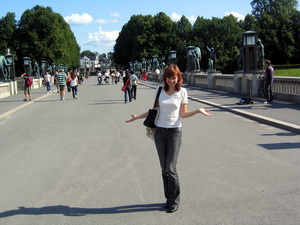 Olga Sersnova � Vigelandsparken