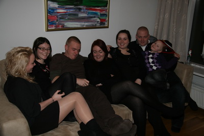 Allir "afleggjararnir" saman � j�ladag 2009