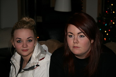 Arna Hr�nn og �sta Bj�rk � lok �rsins 2009