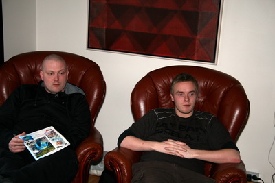 Br��urnir frekar afslappa�ir!