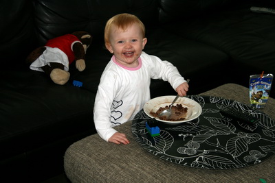 F�kk g��an og hollan morgunmat hj� afa