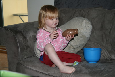 Fyrsta p�skaeggi� af nokkrum