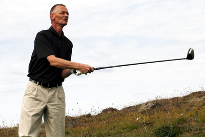 Vel heppna� upphafsh�gg � 5. braut � Grafarholti