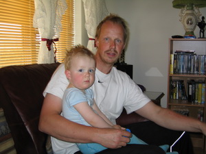 Kristj�n og Svenni, n�vakna�ir